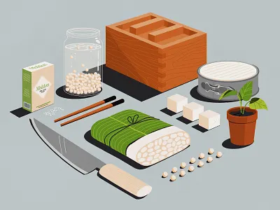 Kitchen trouble design digital art drawing food food illustration geometric graphic graphic art graphic illustration illustration illustrator isometric isometric illustration photoshop