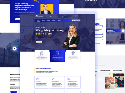 Business Consulting website business consulting website business web design business website business website template consulting consulting firm design ui ux website design