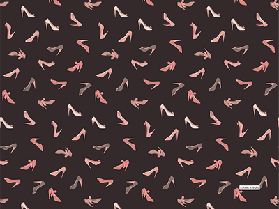 Shoes illustration pattern pattern a day pattern art pattern design patterns print design surface pattern textile design textile pattern