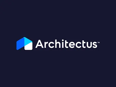 Architectus logo architect architecture architectus branding construction design drawing graphic design house layers logo plan stock work