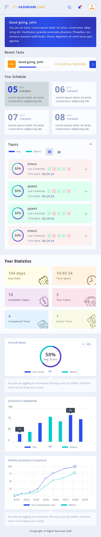 dashboard mobile dashboard ui