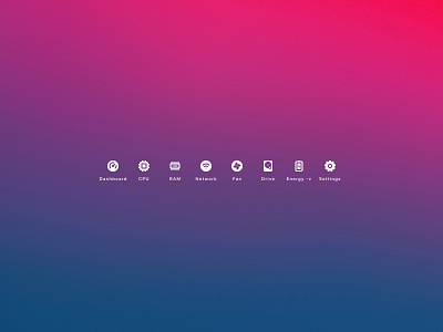 Sidebar icons icon mac ui