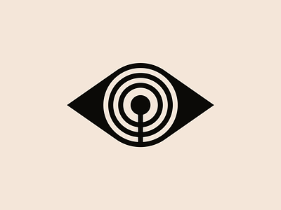 The Bureau logo concept brand identity branding broadcast brutalist circle eye geometric investigation journalism logo logo design minimal modernist simple visual identity