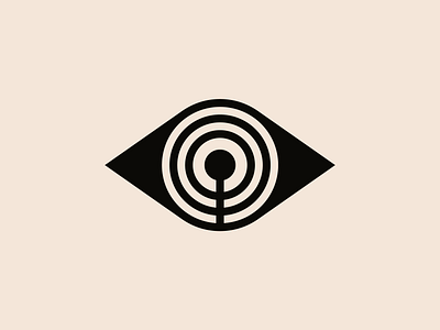 The Bureau logo concept brand identity branding broadcast brutalist circle eye geometric investigation journalism logo logo design minimal modernist simple visual identity