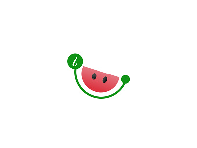 ismile_logo youtubechannel creative femine ismile smile smileys ui watermelon youtube