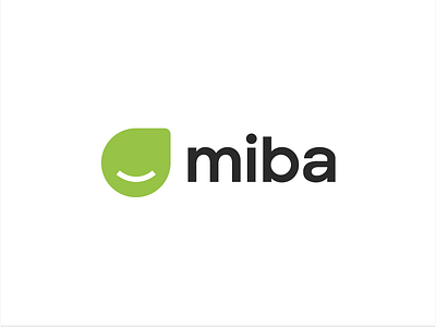 Miba — Logo update branding design flat icon illustration logo minimal trademark typography vector