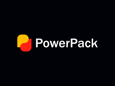 PowerPack Logo Design app bold brand brand identity branding design graphic design icon illustration logo logo design logo mark minimal modern p logo powerpack typography ui ux vector
