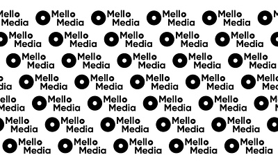 Mello Media Logo berlin berlin agency branding design hiphop logo mello media music