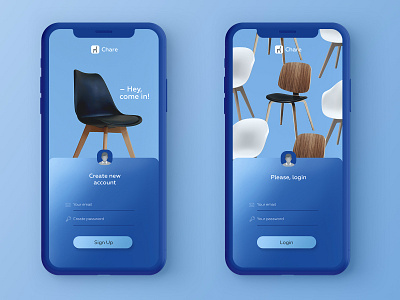 Sign Up / Sign In app daily design ui ux web