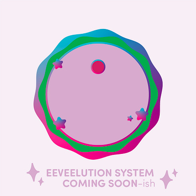 Espeon! eevee eeveelution enamel pin espeon illustration kickstarter planet pokemon space vector