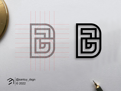 DJG Monogram Logo Idea! brand d design g icon illustration inspirations logo j letter lettering logo logo ideas monogram symbol vector