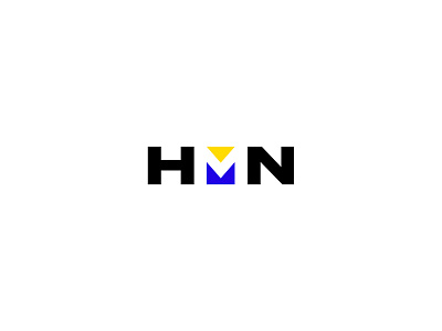 Hire Me Now app brand design logo negative space typography