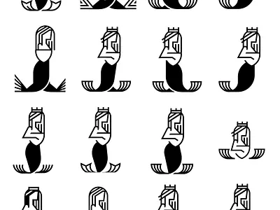 Parthenope Trial - Logo Exploration brand illustration logo mermaid university vector