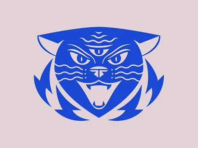 kit kat blue blush cat fireworks lightning lion logo mascot third eye tiger