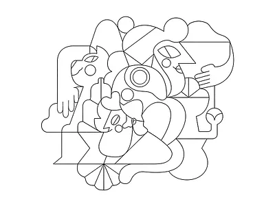 SKETCH illustration ilustración jhonny núñez sketch vector