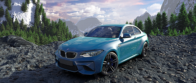 BMW 3d cinema4d design