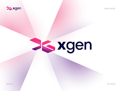 Xgen Logo Design brand branding creative logo future futuristic generation logo letter x and g life logo logo design logotype minimalist logo modern logo monogram symbol tech logo typography vector xgeneration