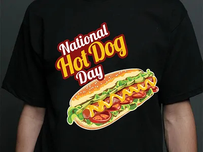 hot dog business customtshirt design logodesign minimallogo tshirt typography