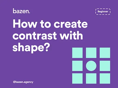 UI Tip - How to Create Contrast With Shape contrast contrasting design agency design inspiration design thinking design tip design tips designtips shape elements shapes ui uidesigner uidesignpatterns uiux uiux designer uiuxdesign uiuxdesigner ux