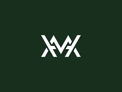 MH Monogram Logo Concept branding design flat logo logo design mh minimalist monogram monogram logo