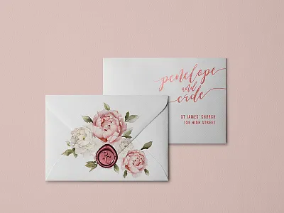 Photorealistic White Envelope Mockup/A6 a6 botanical branding clevery creative design elegant envelope envelopes floral greenery greeting identity invitation minimal mock up mockup modern stationery wedding