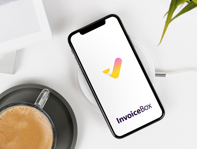 InvoiceBox app icon branding design logo minimalism payment