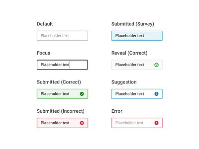 Question Type 1 of 4: Text Input correct answer edtech form form design form field incorrect answer quiz submit submitted test text input tutorial type ahead