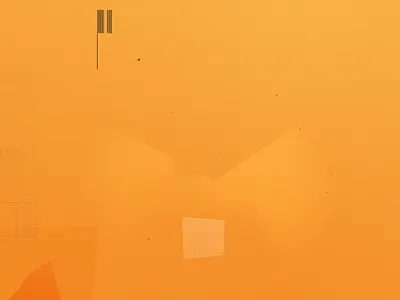 Butterfly Bounce animation butterfly gif grunge illustration loop motion motion graphics orange paper stop motion texture