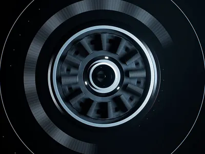 Auto Store B1 Brand Film 2danimation animation cinematic design gears gif motion design spin spinning