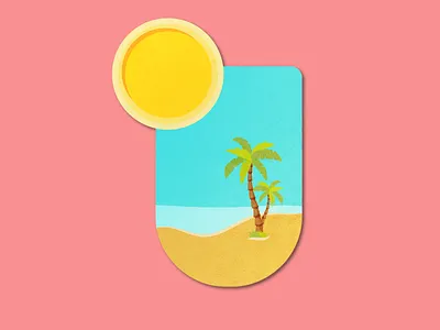 Celebrating Summertime badge badge design badge logo badgedesign beach dribbbleweeklywarmup dribbleweeklywarmup icon palmtree palmtrees pin pins summer summertime sun vector warmup weekly challenge weekly warm up weeklywarmup