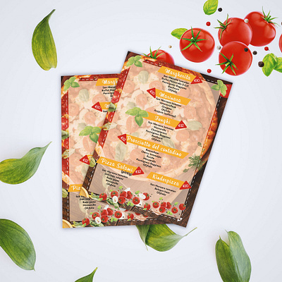 Pizza Menu Flyer or Card food flyer food menu food poster graphic design leaflet design menu card menu design photoshop pizza pizza banner pizza card pizza flyer pizza poster