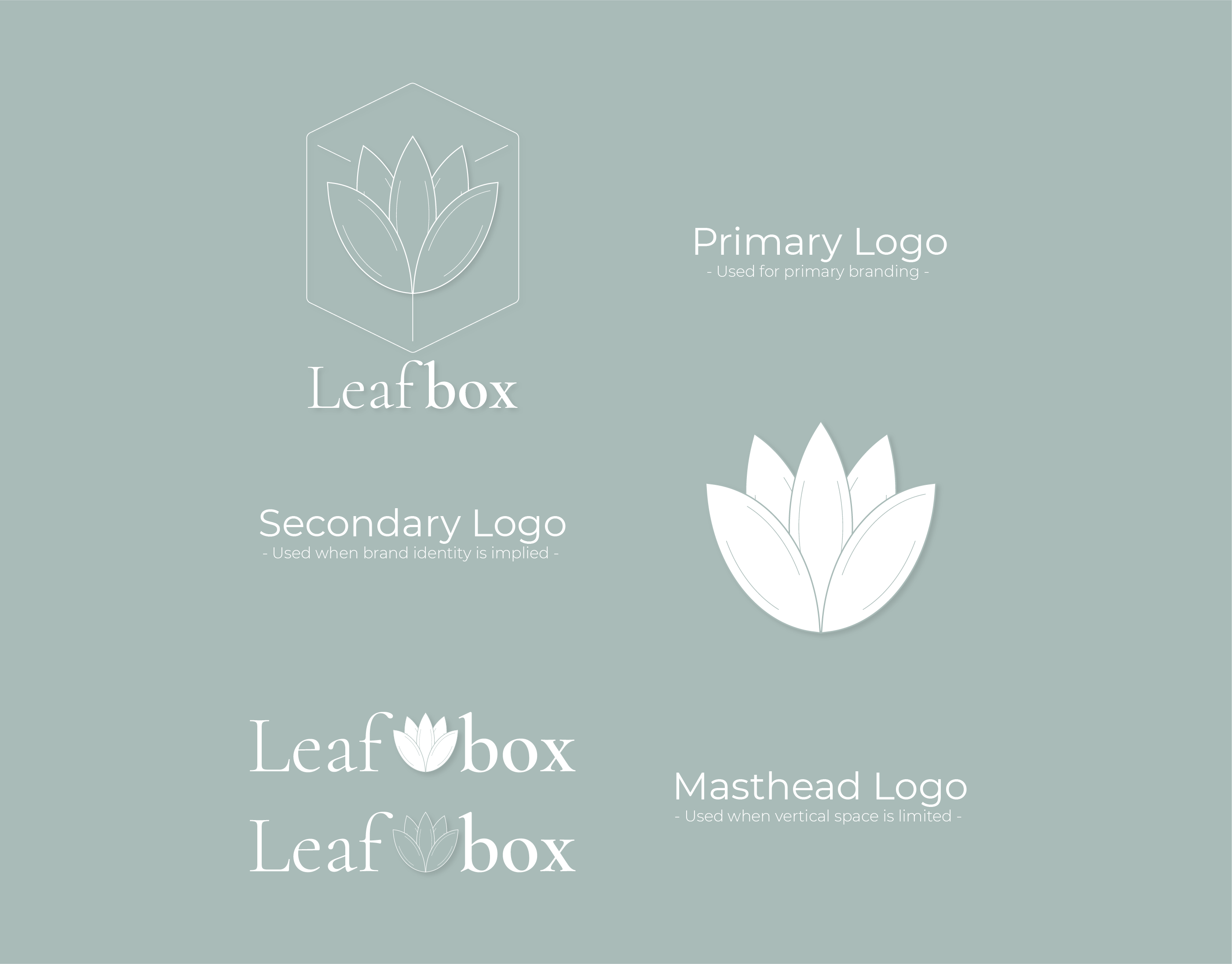Example of LeafBox Logo Suite