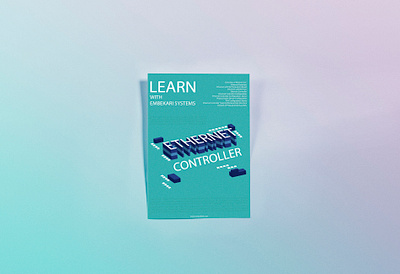 Ethernet controller poster advertising branding computer computer graphics course design illustrator poster social media