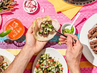 Prop and Food Styling for Royal Prestige Magazine food and beverage food styling magazine magazine design photo styling