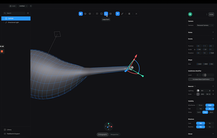 Fying 3D bird modeling and animation with Spline - Tutorial by Minh ...