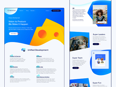 Devtorium Services brand design brand identity branding design identity illustration ui web website