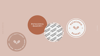 PATAGONIA BAKERY - BRANDING bakerylogo branding branding and identity brown design bread