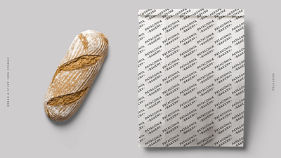 PATAGONIA BAKERY - BAGS bag design bags brand identity branding bread organic pattern sourdough wheat