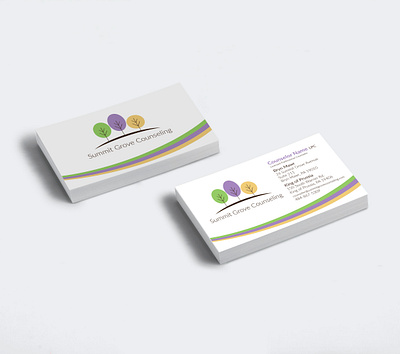 Counseling Services Business Card Design adobe illustrator adobe indesign adobe photoshop branding business card business card design counseling design graphic design illustration logo logo design mockup print design typography vector