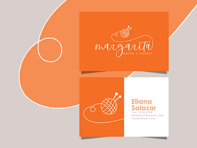 Margarita Palillo y Crochet branding design digitalart diseño graphic graphic design logo logodesign logos logotype marcas mark