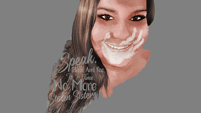 #MMIW american digital illustration indigenous mmiw mmiwg photoshop tribal