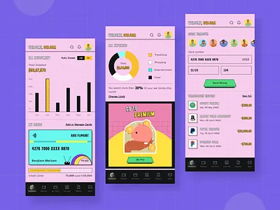 Expense Tracker App Design app app design expense finance fintech fintech app management mobile money