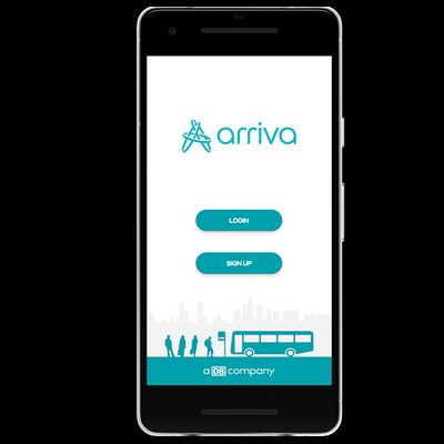 Arriva App Redesign app design branding ui ux