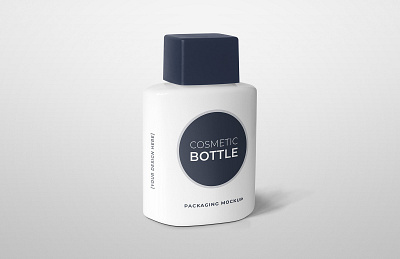 Free Cosmetic Bottle Packaging Mockup design free mockup freebie mockup mockup template presentation psd