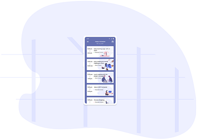 Daily UI #071 - Schedule 100daychallenge daily ui 071 dailyui dailyuichallenge design dribbble figma illustration schedule ui uidesign ux vector art vector illustration