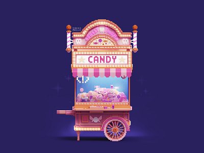 Tooth fairies control the gashapon candy business ! 3d amusement amusement park candy claw machine cube fairytale gashapon gumball gumball machine gummy luna park magicavoxel sweet teeth theme park tooth fairy video game art voxel voxelart
