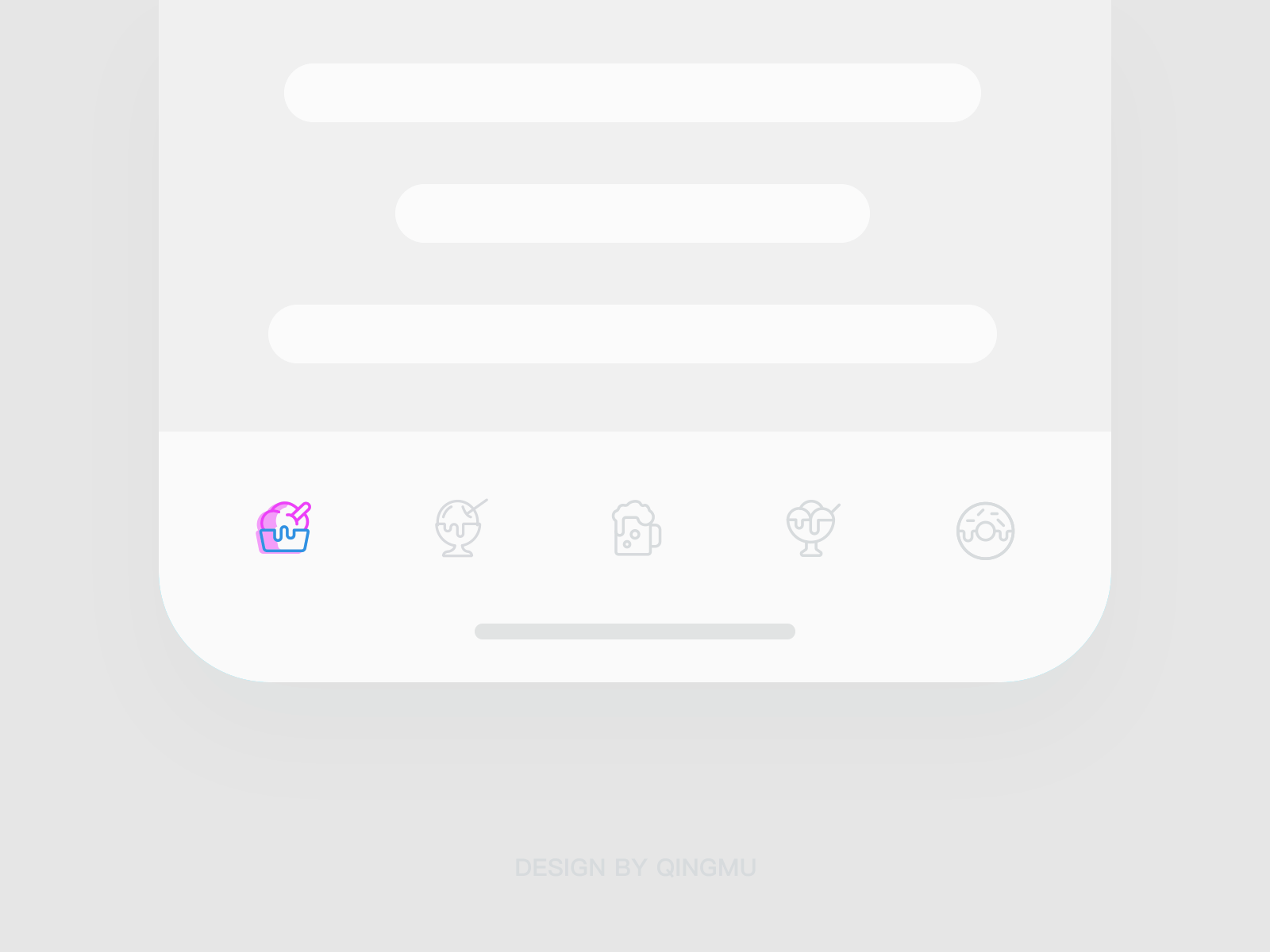 Animations in iOS Tab Bar concepts app icon logo ui