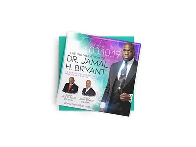Pastoral Installation Flyer flyer flyer design flyer designs graphic design social media design