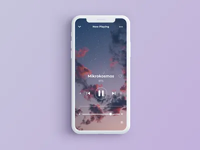 Music Player App army bts design ios minimal mobile app mobiledesign music app music player music player app music player ui ui uidesign userinterfacedesign uxdesign