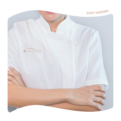 Quandora Wellness Solution art direction beauty brand brand design branding design graphic design identity design logo logodesign uniform visual identity wellness